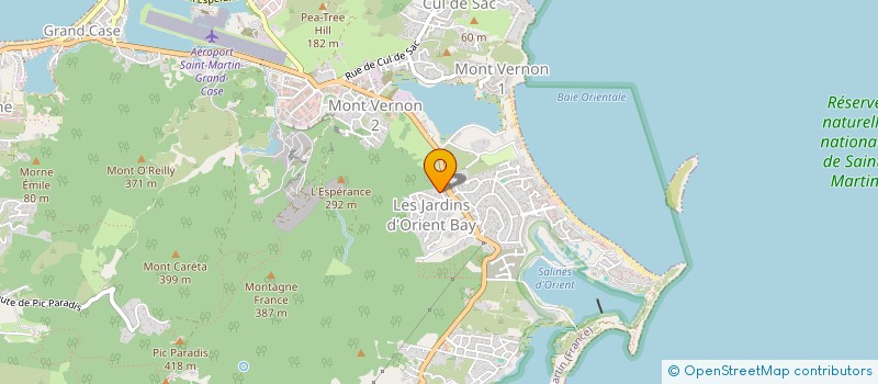 localisation de l'entreprise CASH WAY  SAINT MARTIN