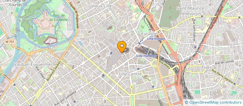 localisation de l'entreprise CASH - WEB LILLE 1 à LILLE