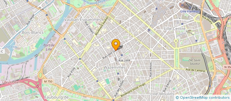 localisation de l'entreprise CASH-WEB LILLE 2  LILLE