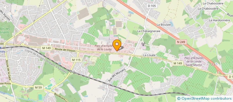 localisation de l'entreprise CASH WORLD à HAUTE-GOULAINE
