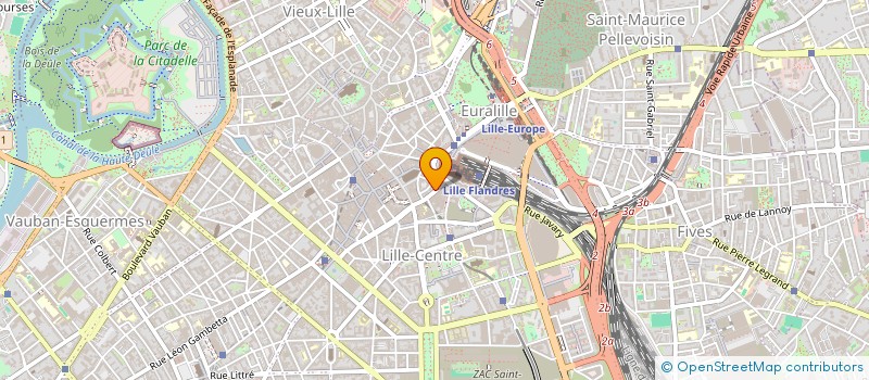 localisation de l'entreprise CASH WORLD à LILLE