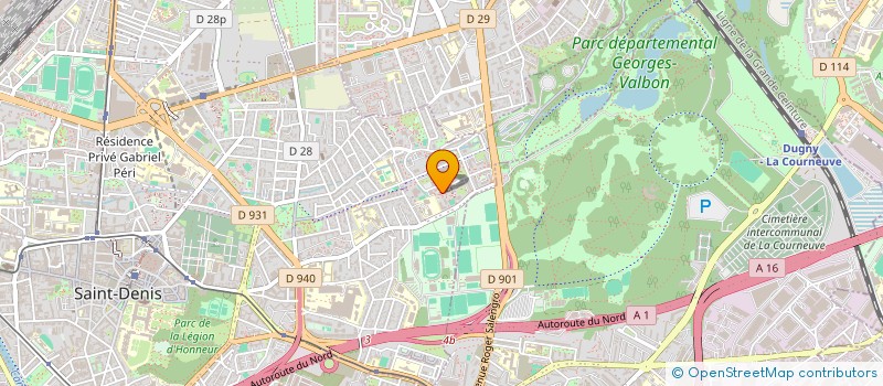 localisation de l'entreprise CASHDRIVE  SAINT-DENIS