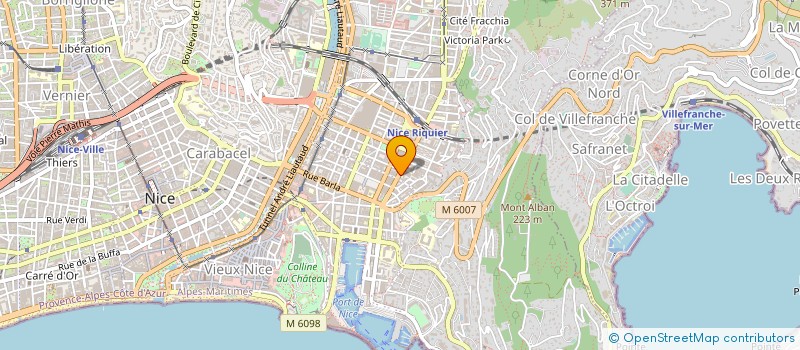 localisation de l'entreprise CASHMATIC à NICE