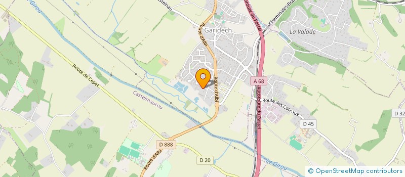 localisation de l'entreprise CASHOTEL  GARIDECH