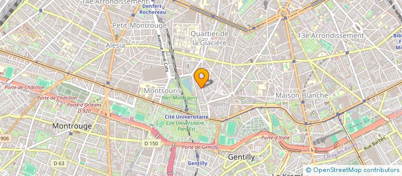 localisation de l'entreprise CASHTALK  PARIS
