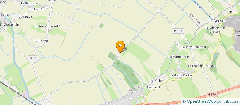 localisation de l'entreprise CASI  MONT-DOL