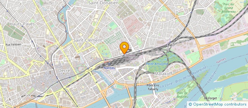 localisation de l'entreprise CASI DE NANTES à NANTES