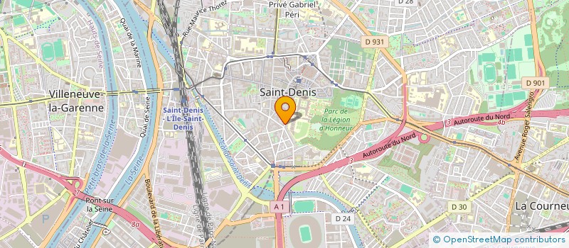 localisation de l'entreprise CASIANDREI à SAINT-DENIS