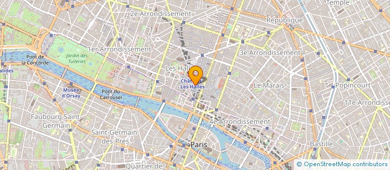 localisation de l'entreprise CASIEZ  PARIS