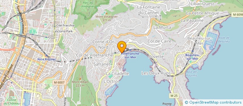 localisation de l'entreprise CASIF CO. à VILLEFRANCHE-SUR-MER