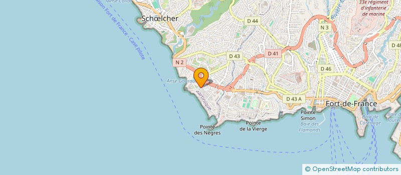 localisation de l'entreprise CASIGOLF SARL à SCHŒLCHER