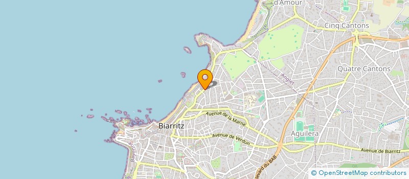 localisation de l'entreprise CASILDA à BIARRITZ