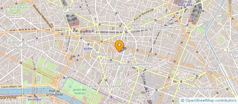 localisation de l'entreprise CASILE à PARIS