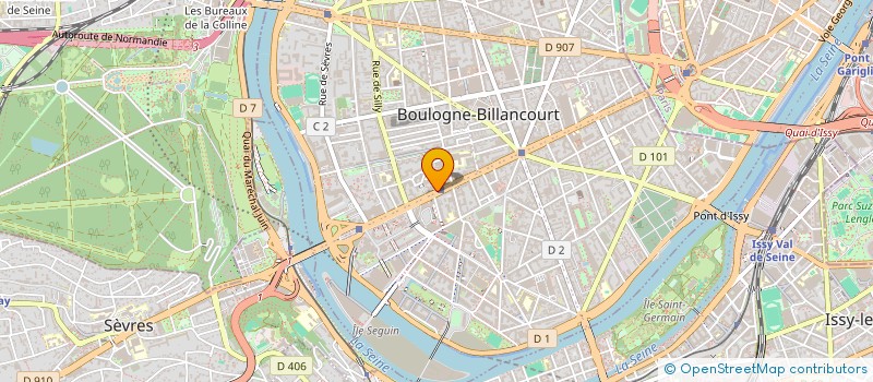 localisation de l'entreprise CASILLAS SANCHEZ INVEST à BOULOGNE-BILLANCOURT