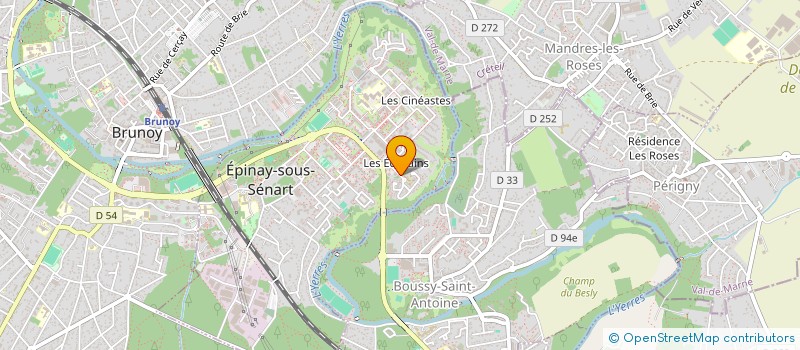 localisation de l'entreprise CASILOC AUTO  EPINAY-SOUS-SENART