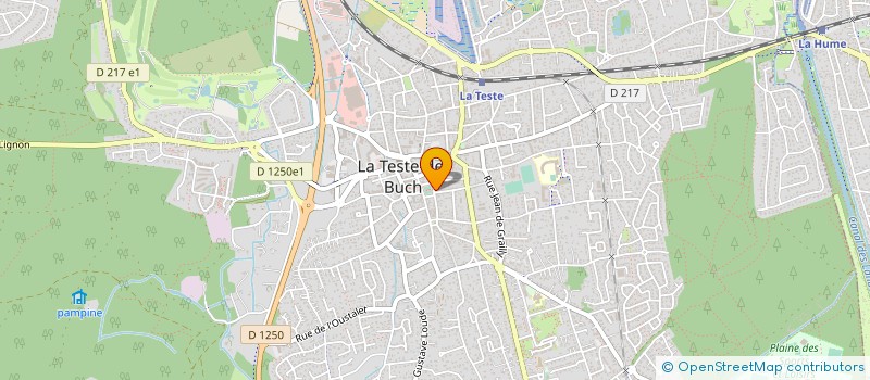 localisation de l'entreprise CASIM à LA TESTE-DE-BUCH