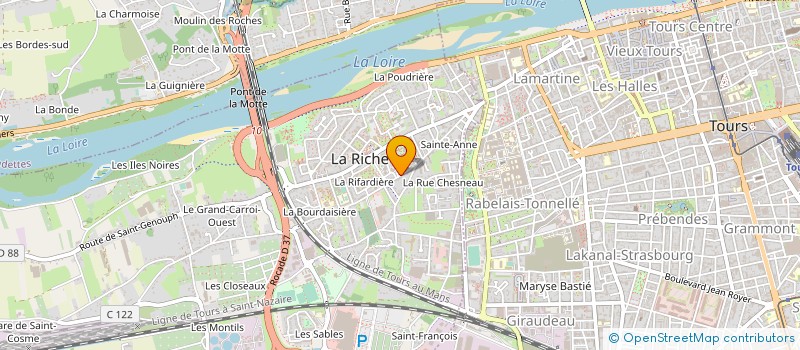 localisation de l'entreprise CASIMA à LA RICHE