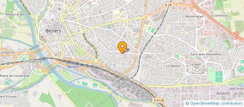 localisation de l'entreprise CASIMAGE PRODUCTIONS  BEZIERS