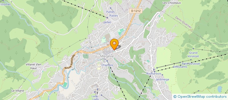 localisation de l'entreprise CASIMEGI  MEGEVE