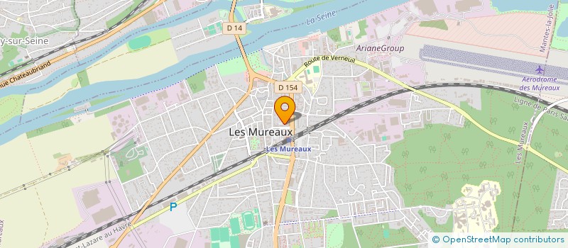 localisation de l'entreprise CASIMIR à LES MUREAUX