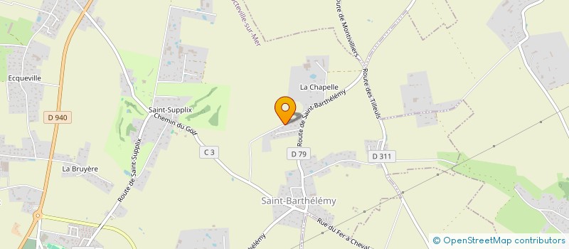 localisation de l'entreprise CASIMIR à OCTEVILLE-SUR-MER