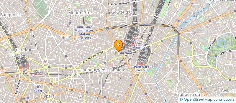 localisation de l'entreprise CASIMIR BELZUNCE  PARIS