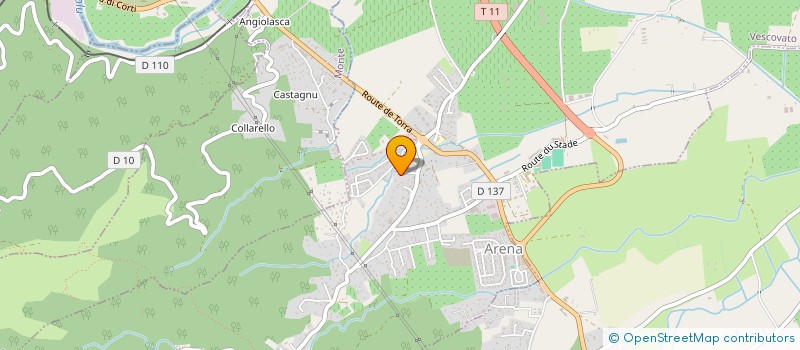 localisation de l'entreprise CASINCA AVENIR à VESCOVATO