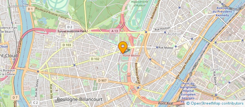 localisation de l'entreprise CASINO ADVANCED TECHNOLOGY à PARIS