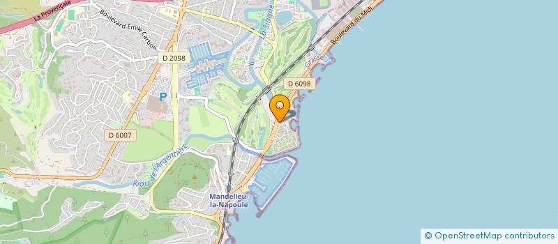 localisation de l'entreprise CASINO DE MANDELIEU LA NAPOULE  MANDELIEU-LA-NAPOULE