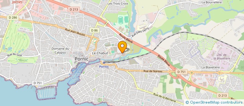 localisation de l'entreprise CASINO DE PORNIC à PORNIC