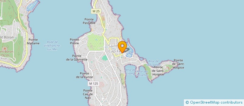 localisation de l'entreprise CASIR CAP FERRAT  SAINT-JEAN-CAP-FERRAT