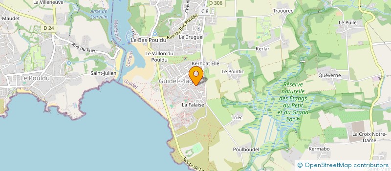 localisation de l'entreprise CASITA  GUIDEL