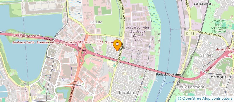 localisation de l'entreprise CASITA DE SONHOS à BORDEAUX