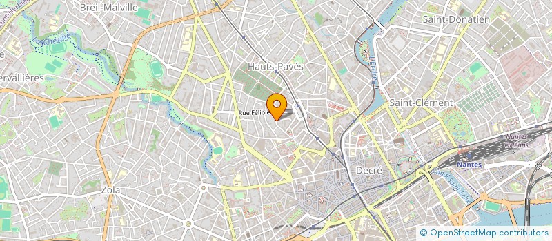 localisation de l'entreprise CASIZO à NANTES