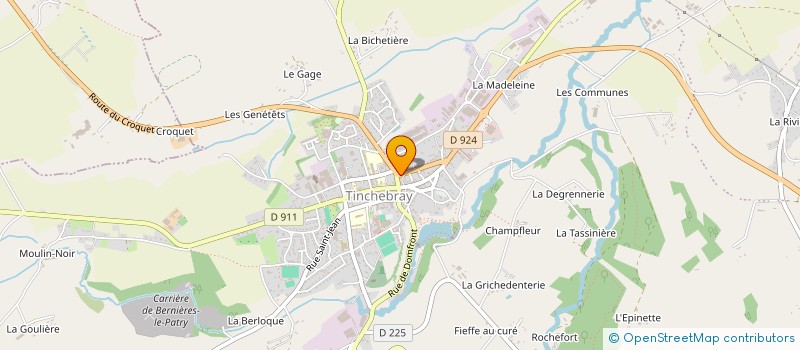 localisation de l'entreprise CASMA IMMOBILIER à TINCHEBRAY-BOCAGE