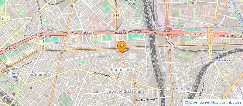 localisation de l'entreprise CASMR  PARIS