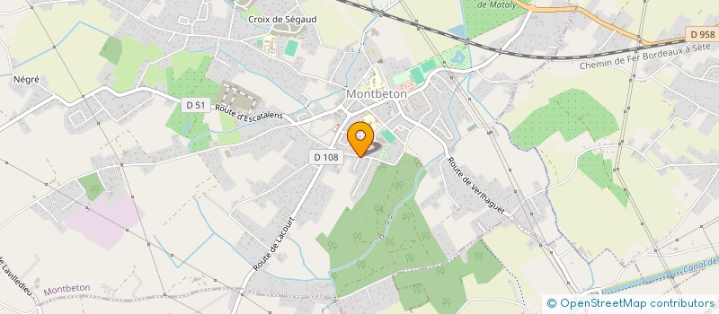 localisation de l'entreprise CASO à MONTBETON