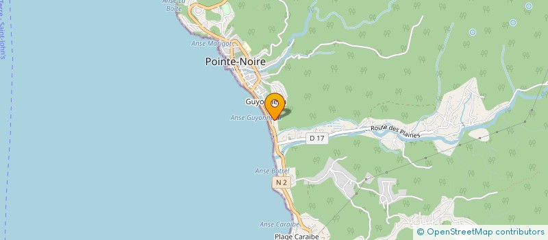 localisation de l'entreprise CASO BTP  POINTE-NOIRE