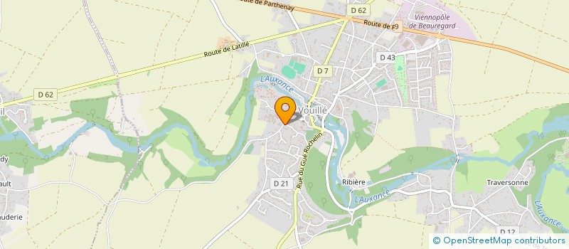 localisation de l'entreprise CASO-TOGO (CARREFOUR DE SOLIDARITE TOGO) à POITIERS