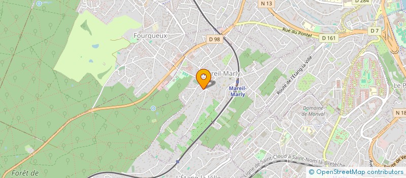 localisation de l'entreprise CASOBE - CONSEIL  MAREIL-MARLY