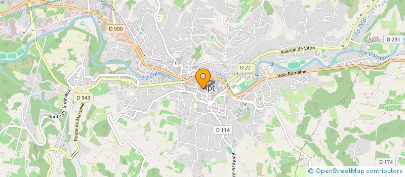 localisation de l'entreprise CASOEL à APT