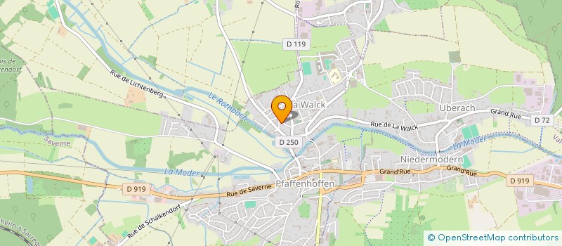 localisation de l'entreprise CASOFAMI  VAL-DE-MODER