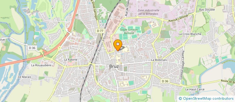 localisation de l'entreprise CASOFT INTERNATIONAL à BRUZ