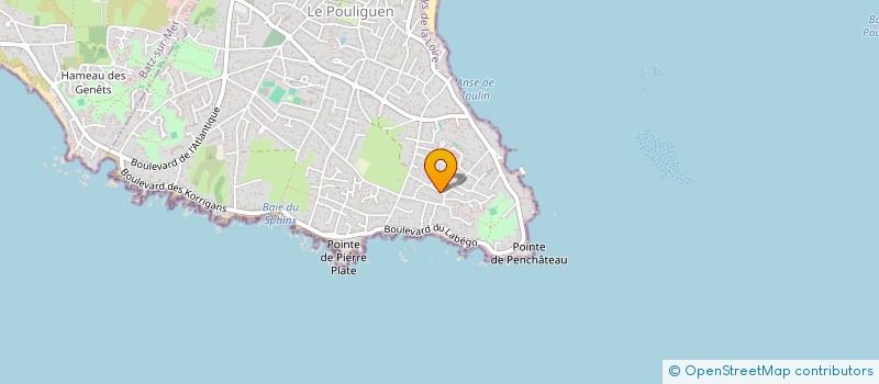 localisation de l'entreprise CASOHE  LE POULIGUEN