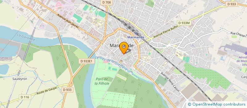 localisation de l'entreprise CASOMAI  MARMANDE