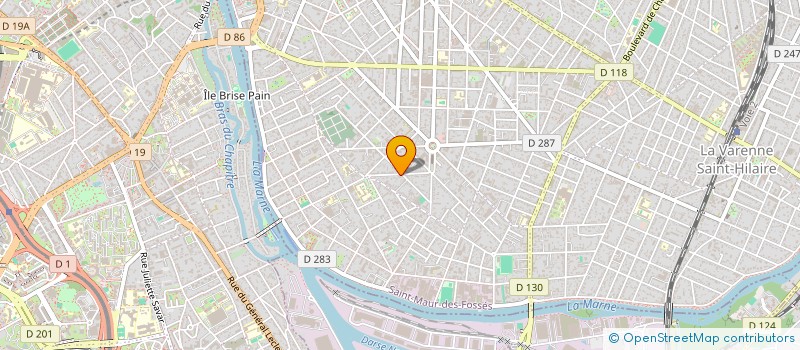 localisation de l'entreprise CASONE à SAINT-MAUR-DES-FOSSES