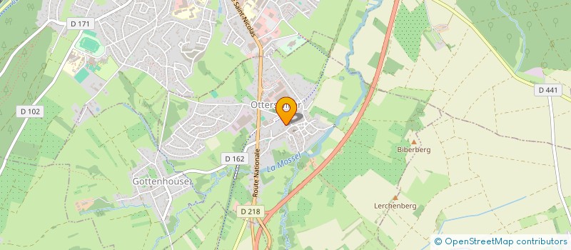 localisation de l'entreprise CASPAR TERRASSEMENT  OTTERSWILLER