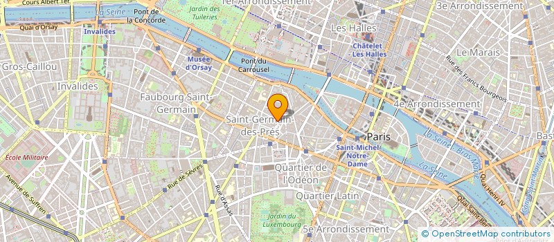 localisation de l'entreprise CASPARI  PARIS