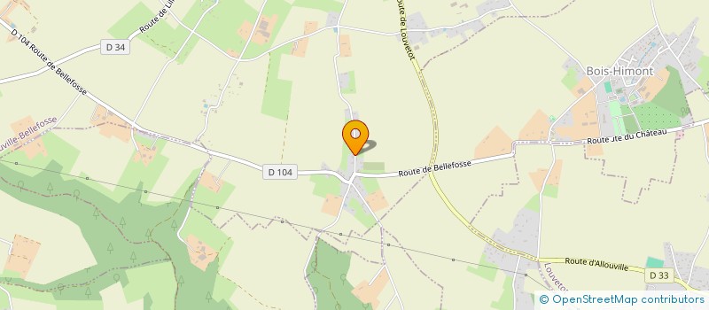 localisation de l'entreprise CASPER  ALLOUVILLE-BELLEFOSSE