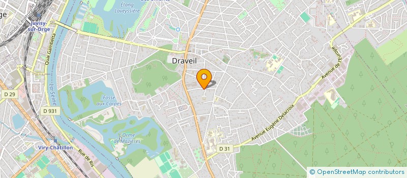 localisation de l'entreprise CASPERA LAB à DRAVEIL